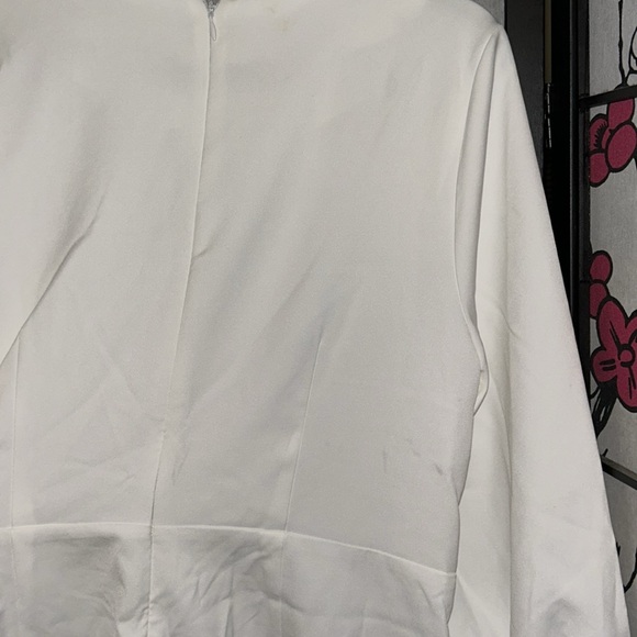 NWT White Eloquii Dress - Picture 15 of 15